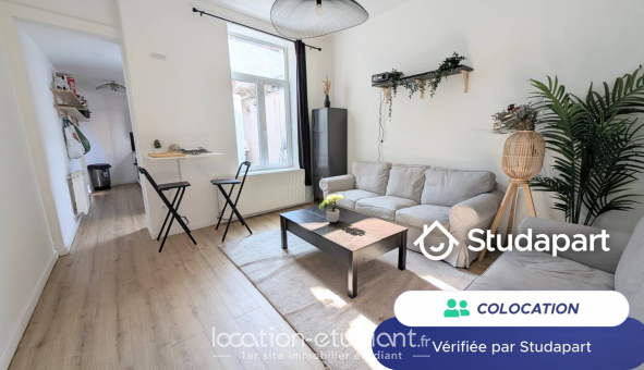 Colocation tudiante Chambre dans une colocation de 12m2