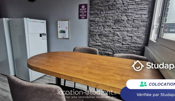 Colocation �tudiante Studio &agrave; Roubaix (59100)