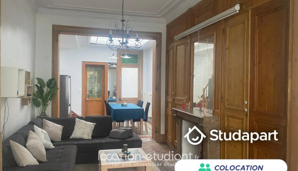 Colocation �tudiante Studio &agrave; Roubaix (59100)
