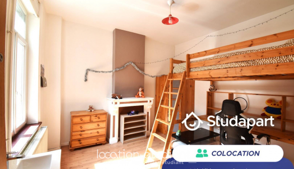 Colocation �tudiante Studio &agrave; Roubaix (59100)