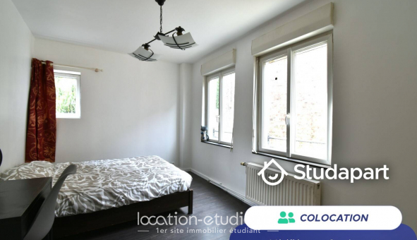 Colocation �tudiante Studio &agrave; Roubaix (59100)