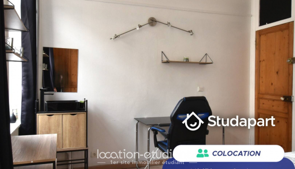 Colocation �tudiante Studio &agrave; Roubaix (59100)