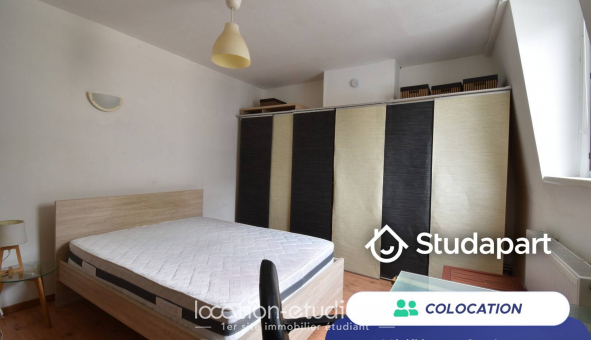 Colocation �tudiante Studio &agrave; Roubaix (59100)
