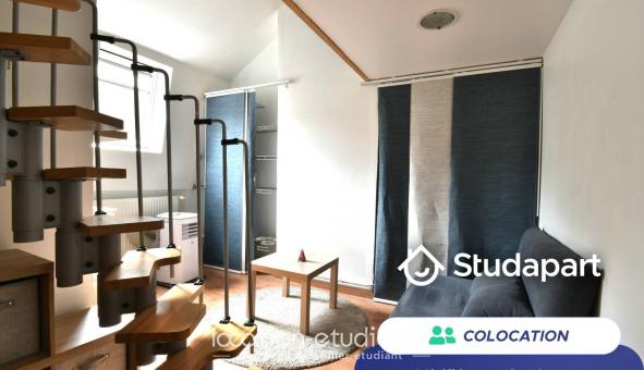 Colocation �tudiante Studio &agrave; Roubaix (59100)
