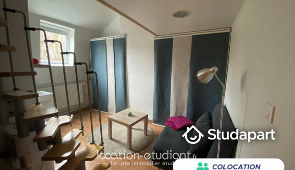 Colocation �tudiante Studio &agrave; Roubaix (59100)