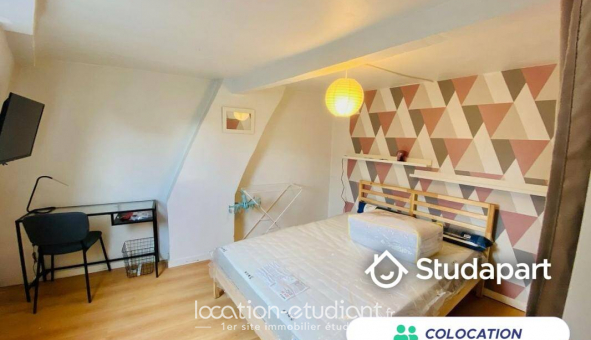 Colocation �tudiante Studio &agrave; Roubaix (59100)