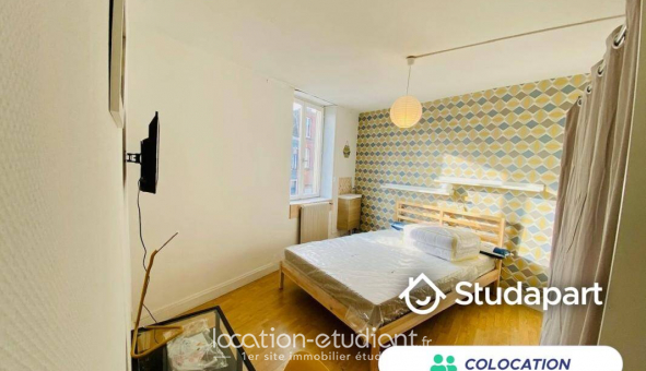 Colocation �tudiante Studio &agrave; Roubaix (59100)