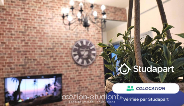 Colocation �tudiante Studio &agrave; Roubaix (59100)