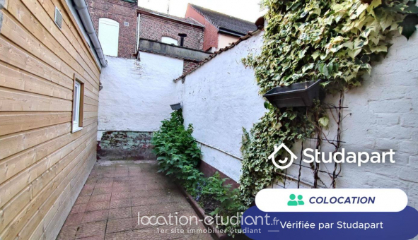 Colocation �tudiante Studio &agrave; Roubaix (59100)