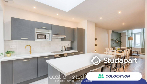 Colocation �tudiante Studio &agrave; Roubaix (59100)