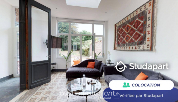 Colocation �tudiante Studio &agrave; Roubaix (59100)