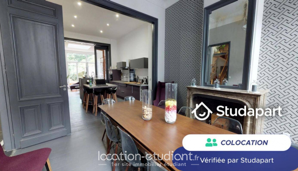 Colocation �tudiante Studio &agrave; Roubaix (59100)