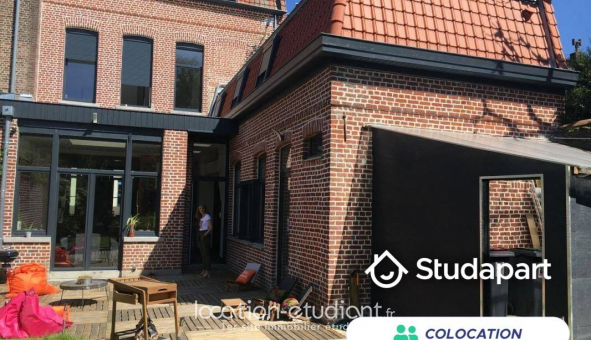 Colocation �tudiante Studio &agrave; Roubaix (59100)