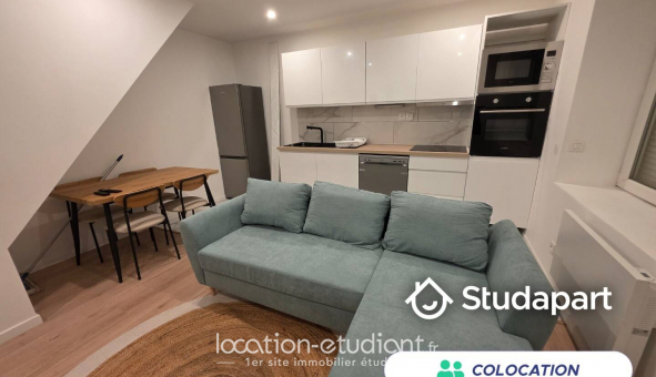 Colocation �tudiante Studio &agrave; Roubaix (59100)