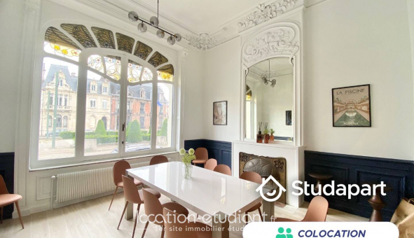 Colocation �tudiante Studio &agrave; Roubaix (59100)