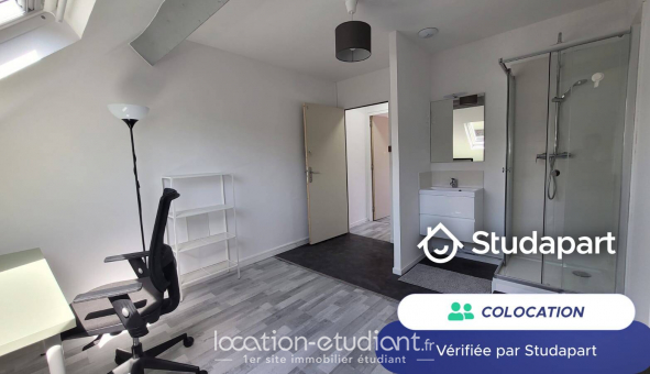 Colocation �tudiante Studio &agrave; Roubaix (59100)