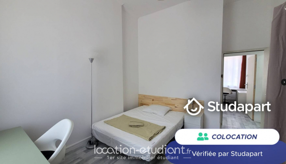 Colocation �tudiante Studio &agrave; Roubaix (59100)