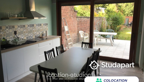 Colocation �tudiante Studio &agrave; Roubaix (59100)