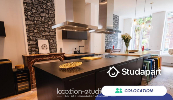 Colocation �tudiante Studio &agrave; Roubaix (59100)