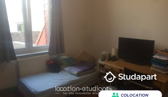Colocation �tudiante Studio &agrave; Roubaix (59100)