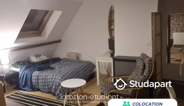 Colocation �tudiante Studio &agrave; Roubaix (59100)