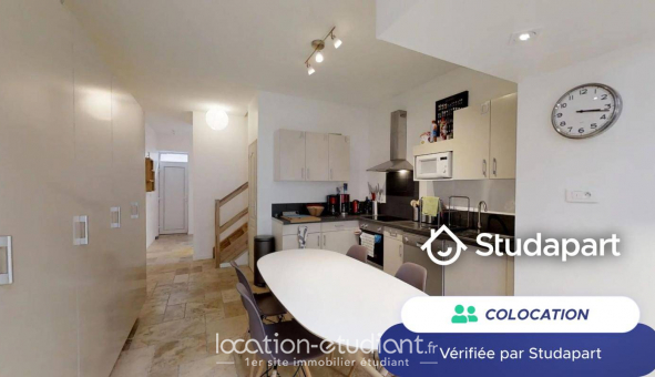 Colocation �tudiante Studio &agrave; Roubaix (59100)