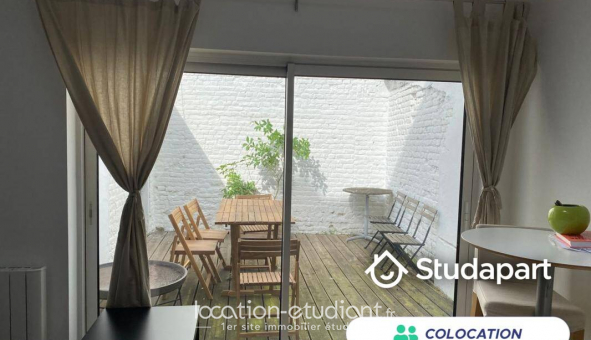 Colocation �tudiante Studio &agrave; Roubaix (59100)