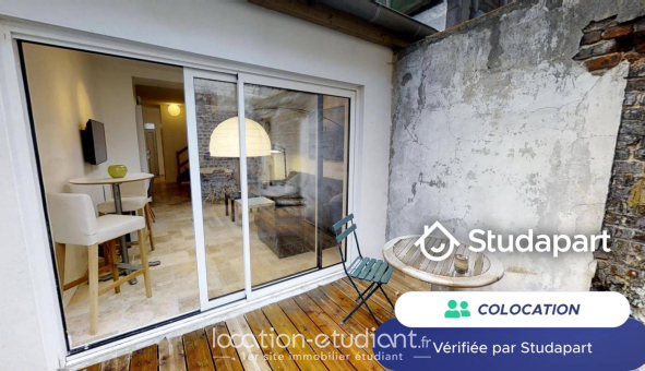 Colocation �tudiante Studio &agrave; Roubaix (59100)