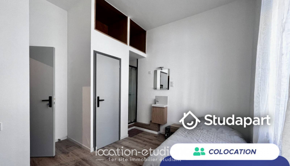 Colocation �tudiante Studio &agrave; Roubaix (59100)