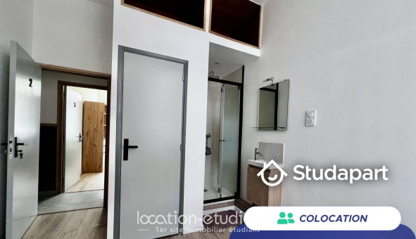 Colocation �tudiante Studio &agrave; Roubaix (59100)