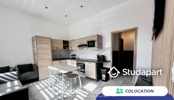 Colocation �tudiante Studio &agrave; Roubaix (59100)