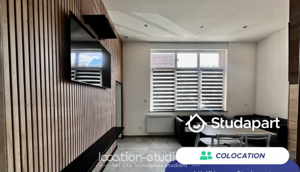Colocation �tudiante Studio &agrave; Roubaix (59100)