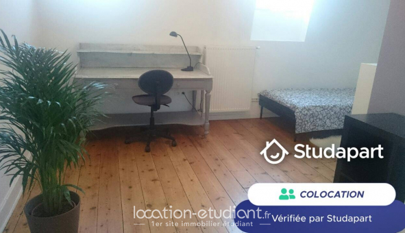 Colocation tudiante Studio à Roubaix (59100)