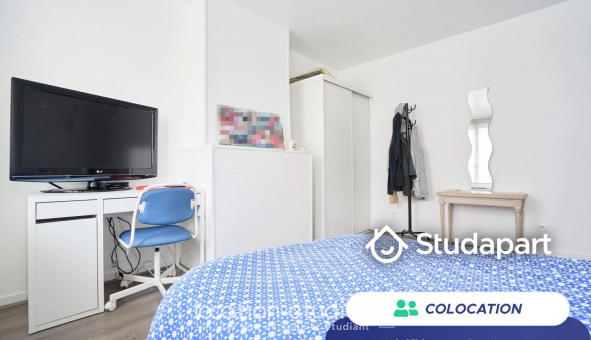 Colocation tudiante T4 à Roubaix (59100)