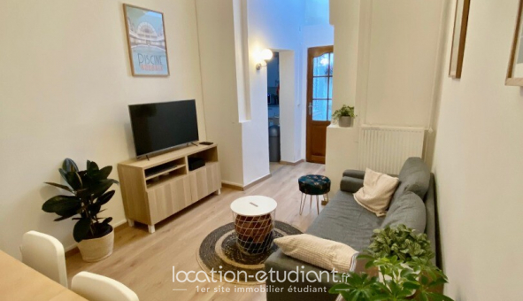 Colocation étudiante Studio à Roubaix (59100)