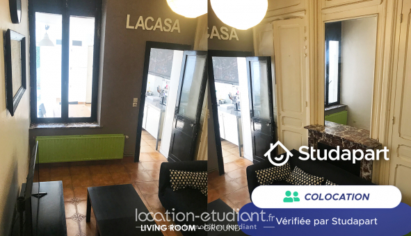 Colocation tudiante Studio à Roubaix (59100)