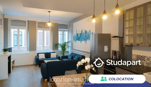 Colocation tudiante Studio à Roubaix (59100)