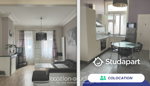 Colocation �tudiante T5 &agrave; Roubaix (59100)