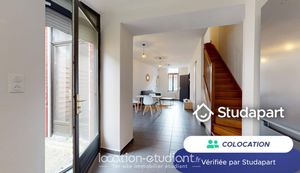 Colocation �tudiante T5 &agrave; Roubaix (59100)