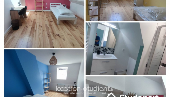 Colocation étudiante Studio à Roubaix (59100)