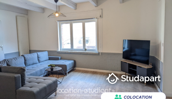 Colocation étudiante Studio à Roubaix (59100)