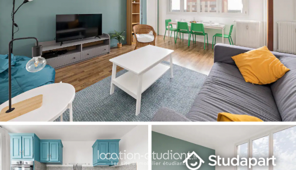 Colocation �tudiante T4 &agrave; Rouen (76100)