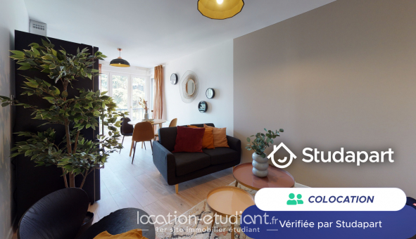 Colocation tudiante T3 à Rouen (76100)