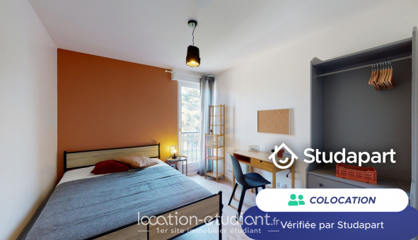 Colocation tudiante T3 à Rouen (76100)