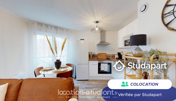 Colocation �tudiante T3 &agrave; Rouen (76100)