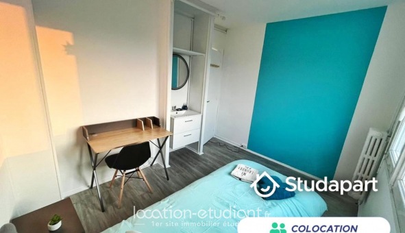 Colocation tudiante Studio à Rouen (76100)