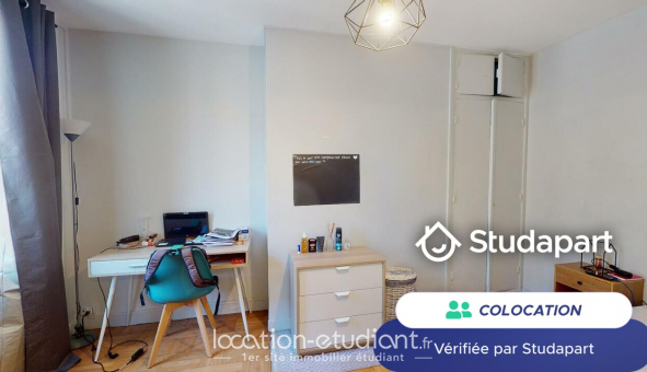 Colocation étudiante Studio à Rouen (76100)