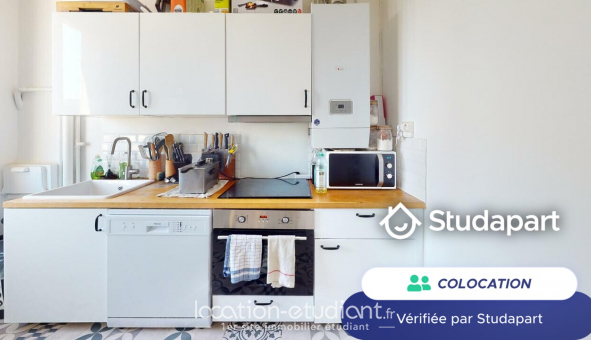 Colocation étudiante Studio à Rouen (76100)