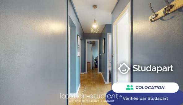 Colocation étudiante Studio à Rouen (76100)