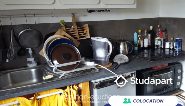 Colocation �tudiante Studio &agrave; Rouen (76100)